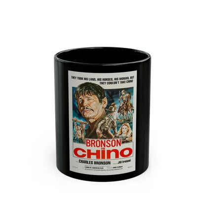 CHINO (4) 1973 Movie Poster - Black Coffee Mug 11oz - Go Mug Yourself