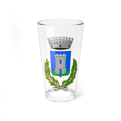 Chiusavecchia-Stemma (Italy) (Coat of Arms) Pint Glass 16oz 16oz - Go Mug Yourself