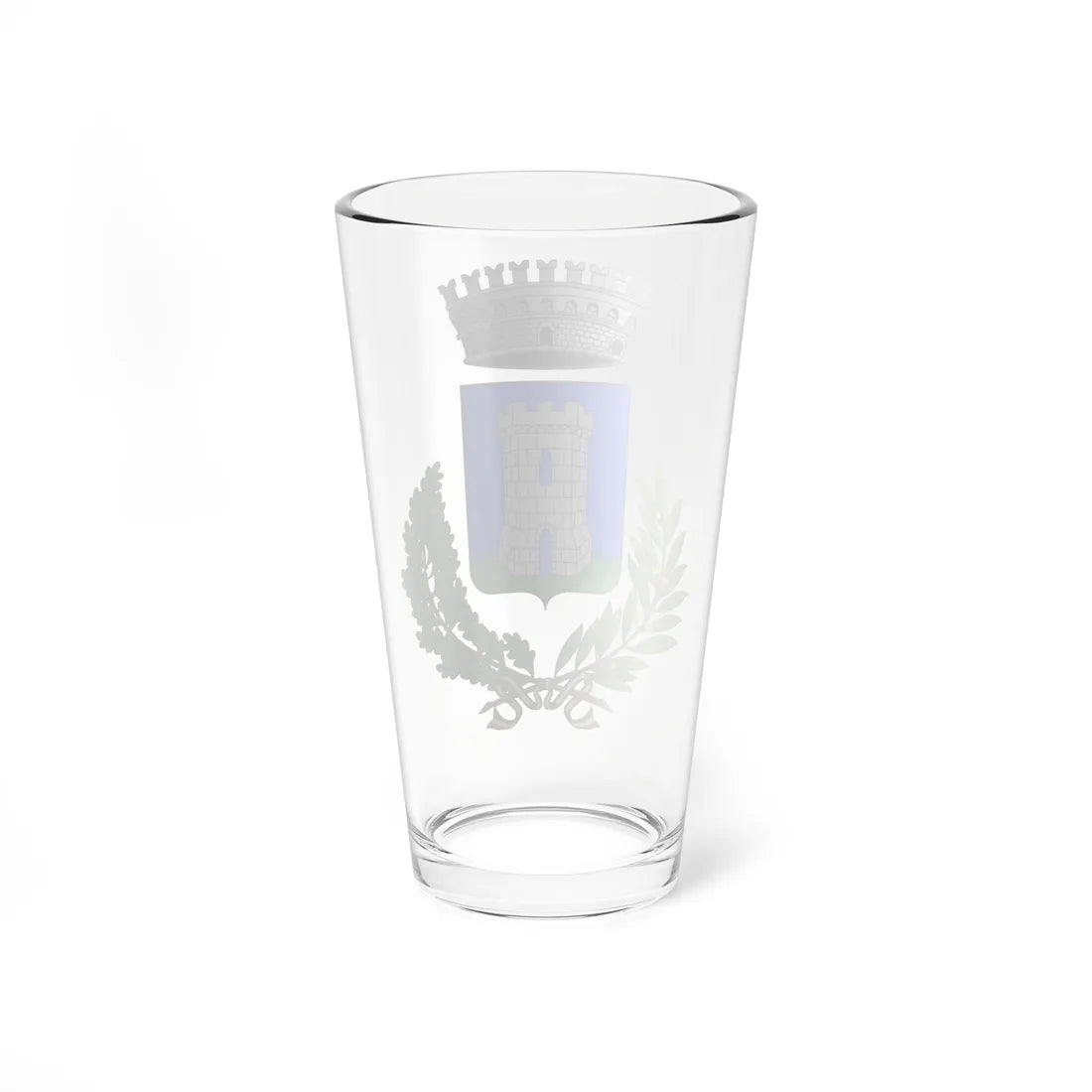 Chiusavecchia-Stemma (Italy) (Coat of Arms) Pint Glass 16oz - Go Mug Yourself