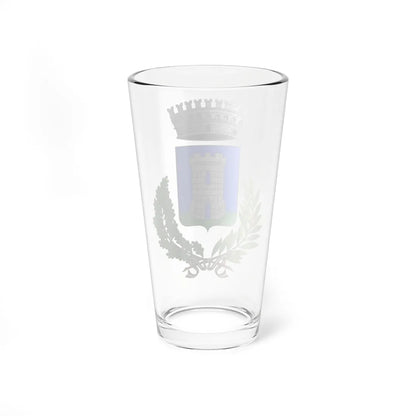 Chiusavecchia-Stemma (Italy) (Coat of Arms) Pint Glass 16oz - Go Mug Yourself