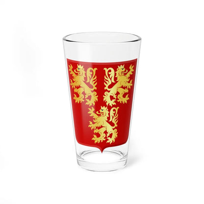 Chièvres wapen (Belgium) (Coat of Arms) Pint Glass 16oz 16oz - Go Mug Yourself
