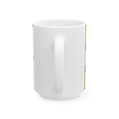 Chminany Presov Flag (Slovakia) White Coffee Mug - Go Mug Yourself
