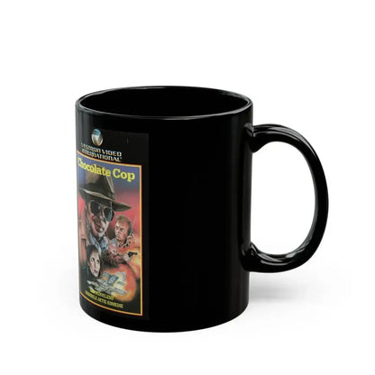 CHOCOLATE COP (VHS COVER) - Black Coffee Mug - Go Mug Yourself