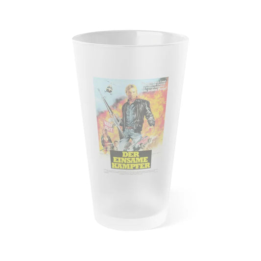 CHOKE CANYON (GERMAN) 1986 Movie Poster - Frosted Pint Glass 16oz-16oz-Frosted-Go Mug Yourself