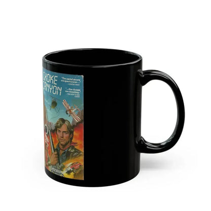 CHOKE CANYON (VHS COVER) - Black Coffee Mug - Go Mug Yourself