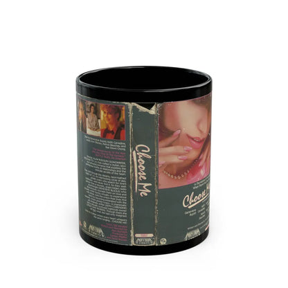 CHOOSE ME (VHS COVER) - Black Coffee Mug-11oz-Go Mug Yourself