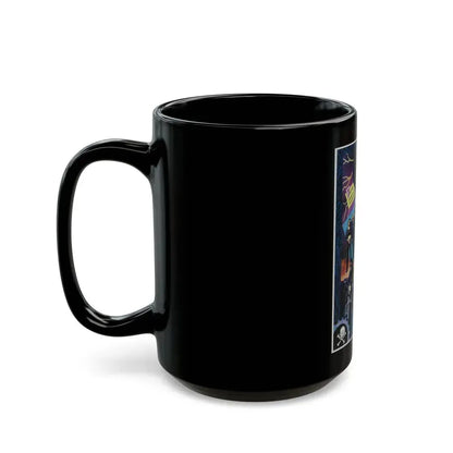 CHOPPER CHICKS IN ZOMBIETOWN 1989 Movie Poster - Black Coffee Mug - Go Mug Yourself