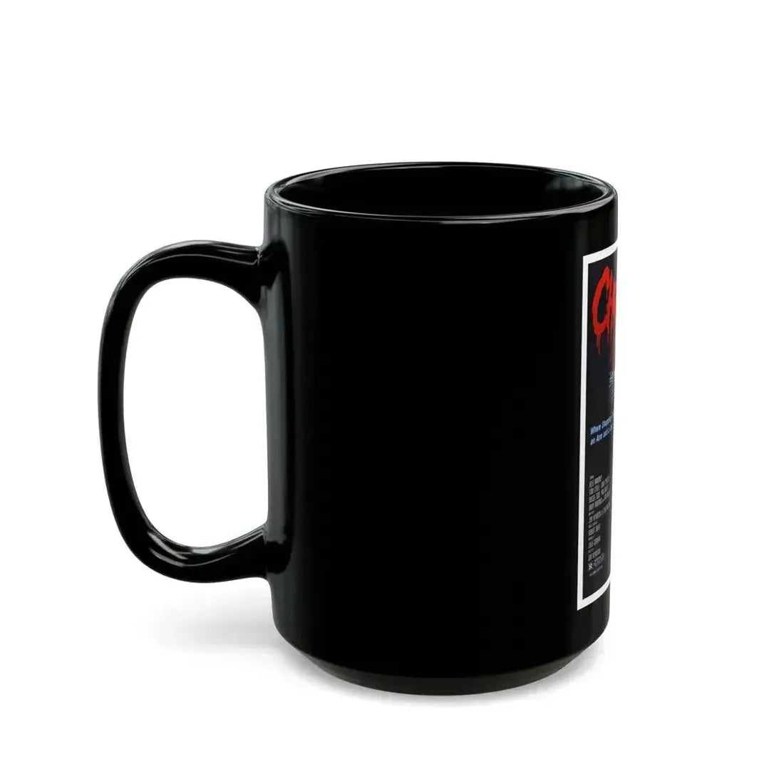 CHOPPING MALL 1986 Movie Poster - Black Coffee Mug - Go Mug Yourself