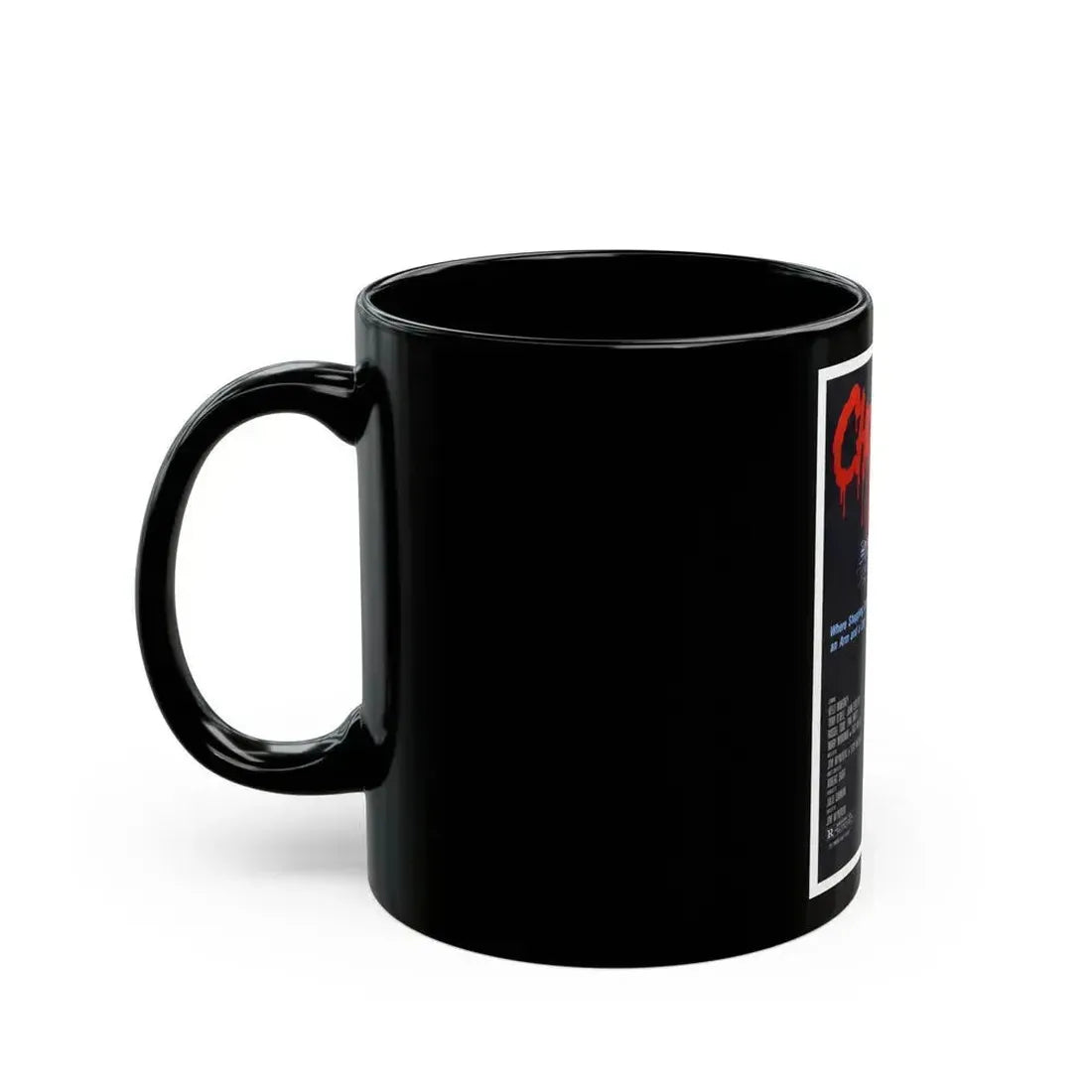 CHOPPING MALL 1986 Movie Poster - Black Coffee Mug - Go Mug Yourself
