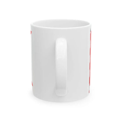 Choragiew jazdy sprzed 1660 roku (Poland) White Coffee Mug - Go Mug Yourself