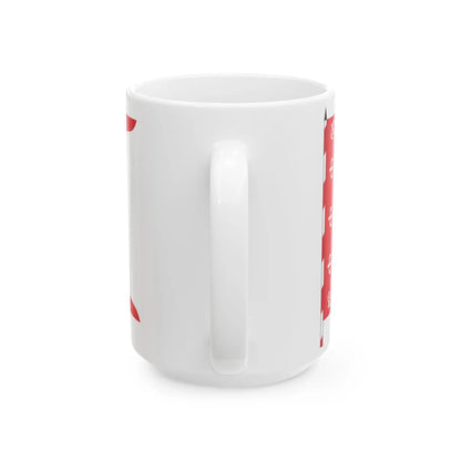 Choragiew jazdy sprzed 1660 roku (Poland) White Coffee Mug - Go Mug Yourself