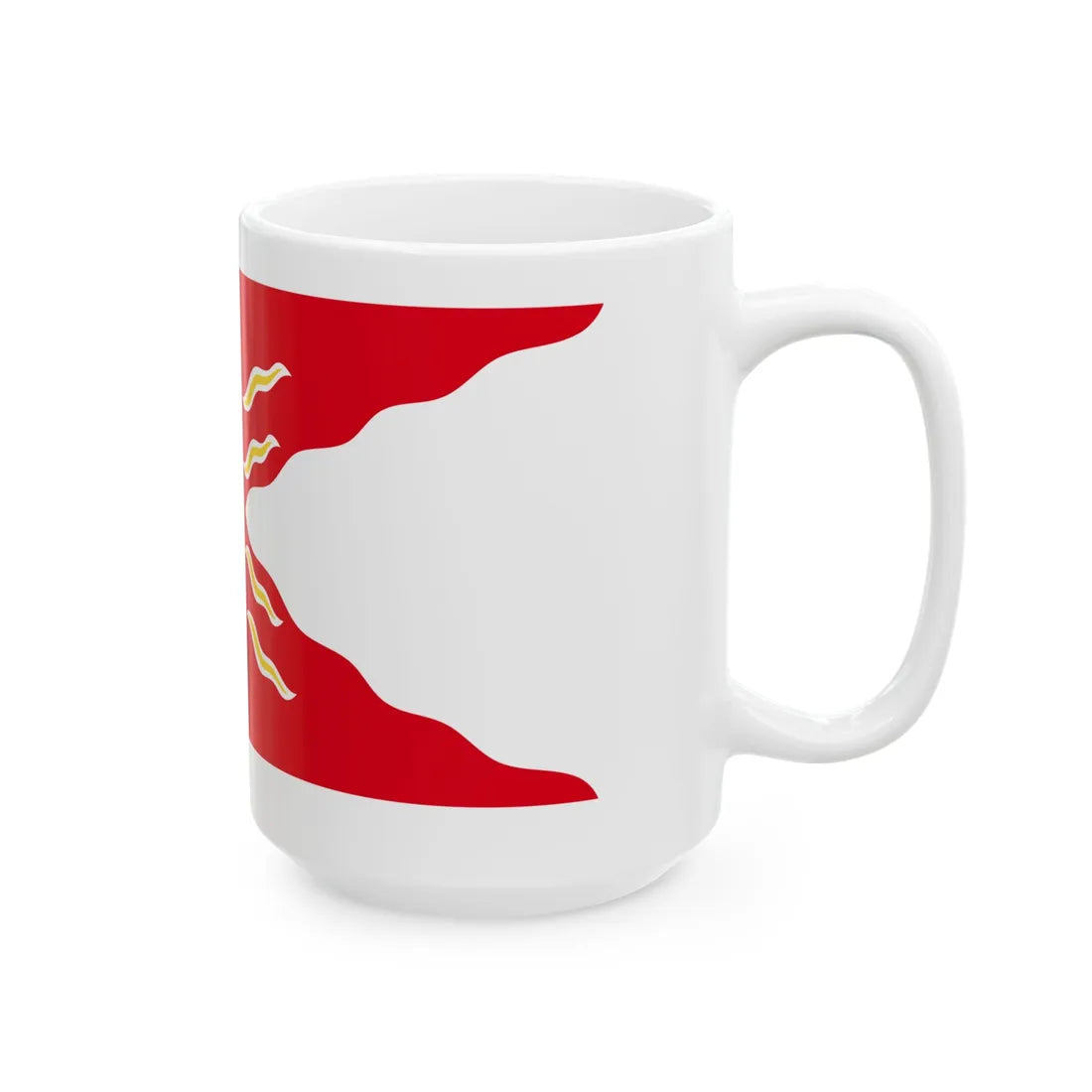 Choragiew jazdy sprzed 1660 roku (Poland) White Coffee Mug - Go Mug Yourself