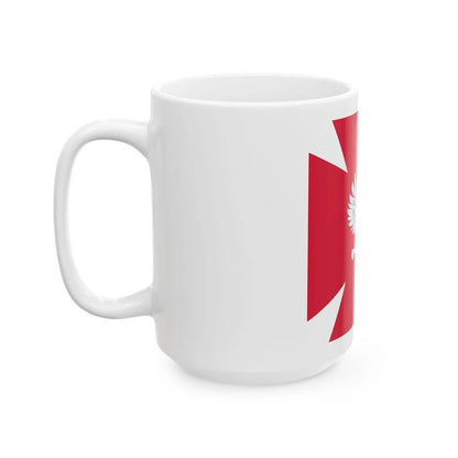 Choragiew Wojska Polskiego (Poland) White Coffee Mug - Go Mug Yourself