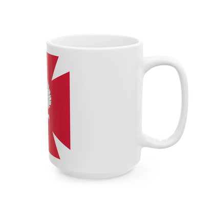 Choragiew Wojska Polskiego (Poland) White Coffee Mug - Go Mug Yourself