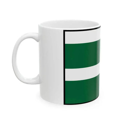 Chotca Stropkov Flag (Slovakia) White Coffee Mug - Go Mug Yourself