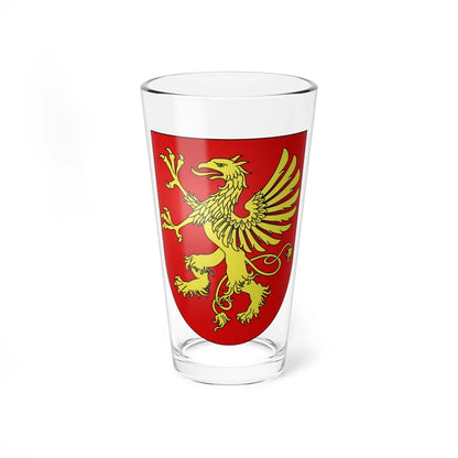 Choulex-coat of arms (Switzerland) (Coat of Arms) Pint Glass 16oz - Go Mug Yourself