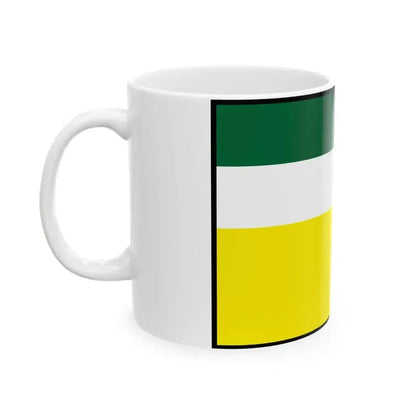 Chrabrany Topolcany Flag (Slovakia) White Coffee Mug - Go Mug Yourself