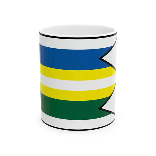 Chrastince Velky Krtis Flag (Slovakia) White Coffee Mug 11oz - Go Mug Yourself