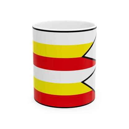 Chrenovec Brusno Prievidza Flag (Slovakia) White Coffee Mug 11oz - Go Mug Yourself