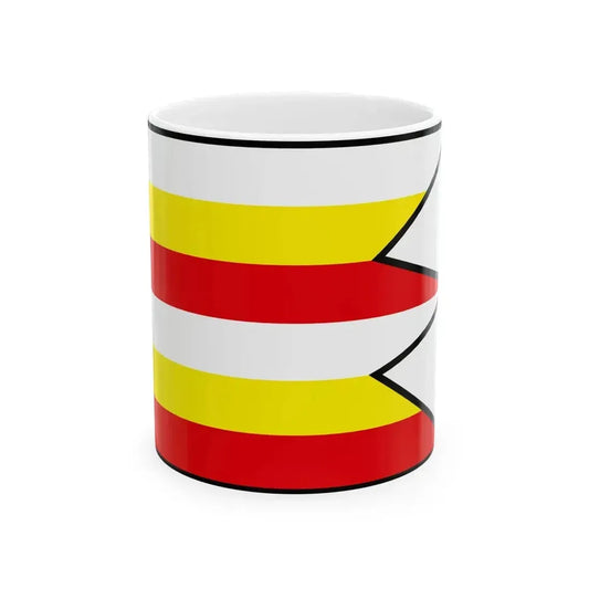 Chrenovec Brusno Prievidza Flag (Slovakia) White Coffee Mug 11oz - Go Mug Yourself