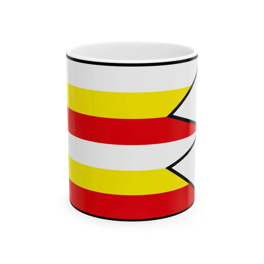 Chrenovec Brusno Prievidza Flag (Slovakia) White Coffee Mug 11oz - Go Mug Yourself