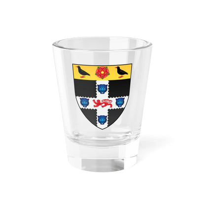 Christ Church Oxford Coat Of Arms (England) (Coat of Arms) Shot Glass 1.5oz 1.5oz - Go Mug Yourself