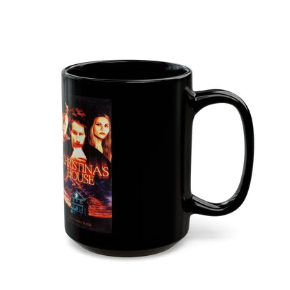 CHRISTINAS HOUSE (VHS COVER) - Black Coffee Mug-Go Mug Yourself