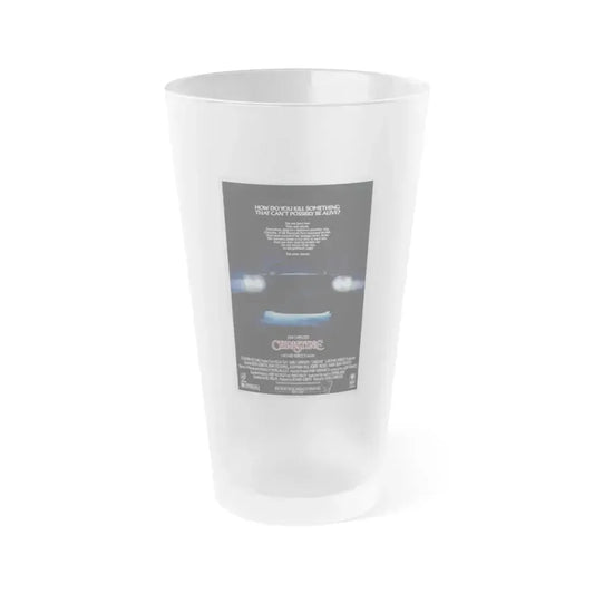 CHRISTINE 1983 Movie Poster - Frosted Pint Glass 16oz 16oz Frosted - Go Mug Yourself