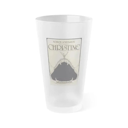 CHRISTINE (POLISH) 1983 Movie Poster - Frosted Pint Glass 16oz 16oz Frosted - Go Mug Yourself