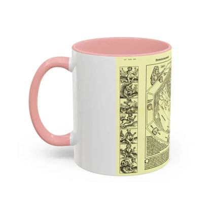 Chronicon Nurembergense Map (1493) (Map) Accent Coffee Mug - Go Mug Yourself