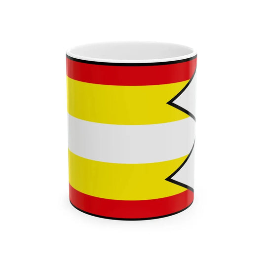 Chtelnica Piestany Flag (Slovakia) White Coffee Mug 11oz - Go Mug Yourself
