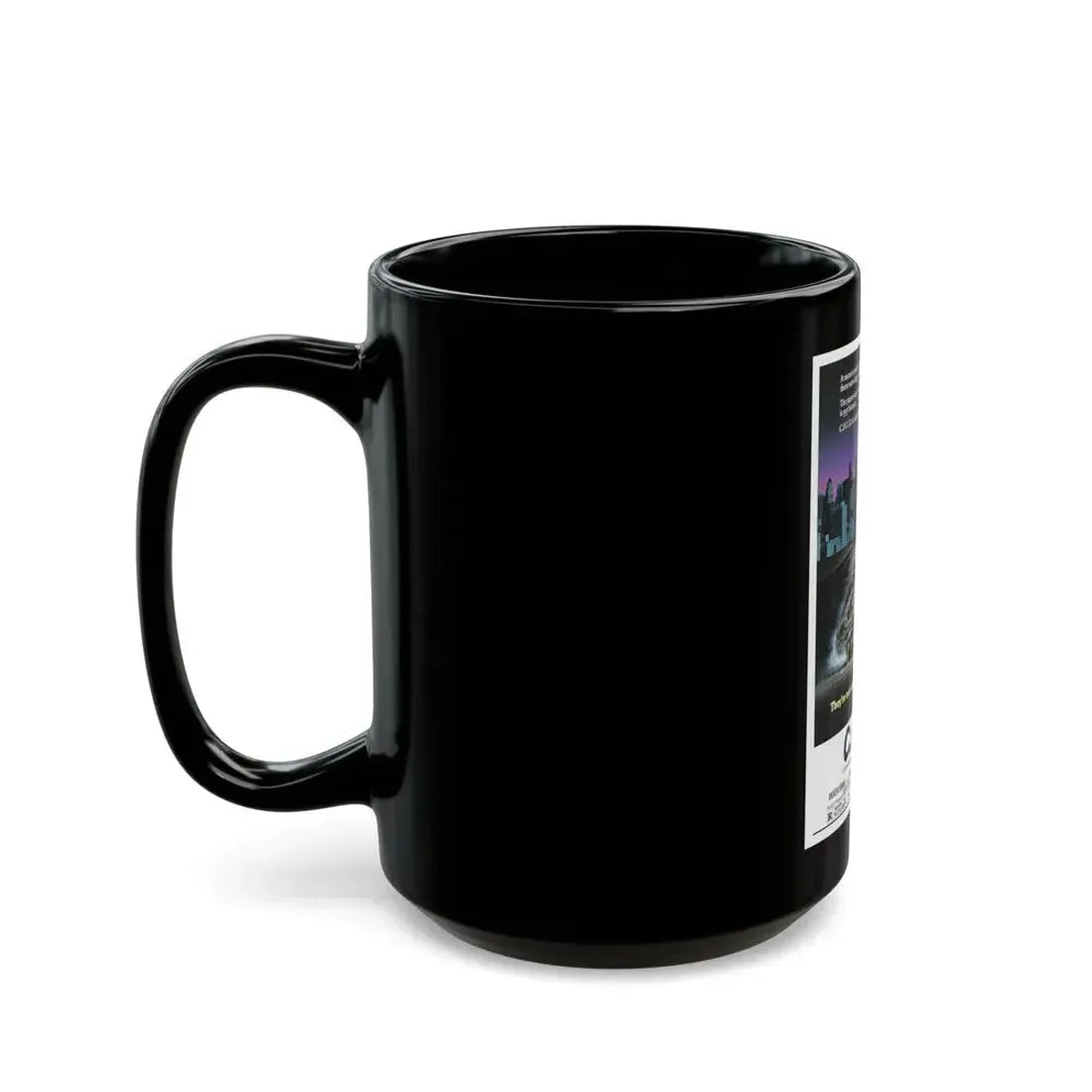 C.H.U.D. 1984 Movie Poster - Black Coffee Mug - Go Mug Yourself