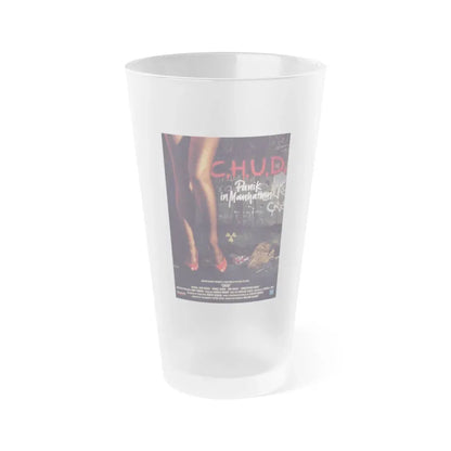 C.H.U.D. (2) 1984 Movie Poster - Frosted Pint Glass 16oz 16oz Frosted - Go Mug Yourself