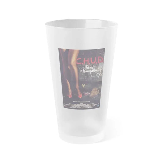 C.H.U.D. (2) 1984 Movie Poster - Frosted Pint Glass 16oz 16oz Frosted - Go Mug Yourself