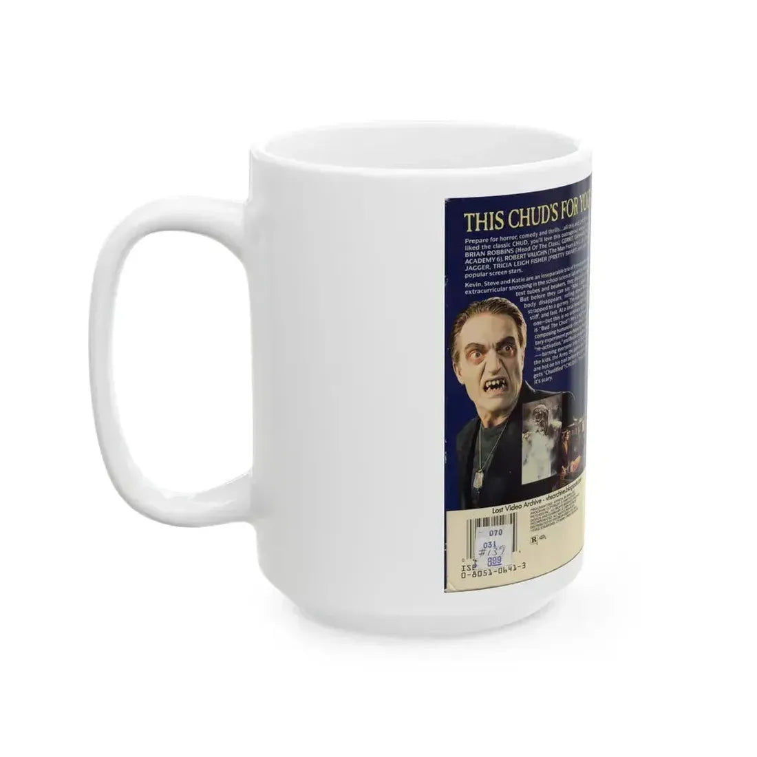 CHUD 2 (VHS COVER) - White Coffee Mug - Go Mug Yourself