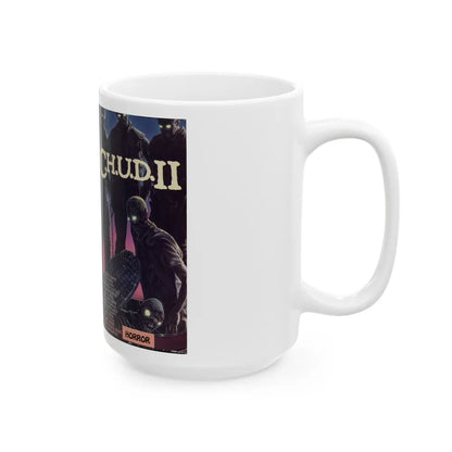 CHUD 2 (VHS COVER) - White Coffee Mug-Go Mug Yourself