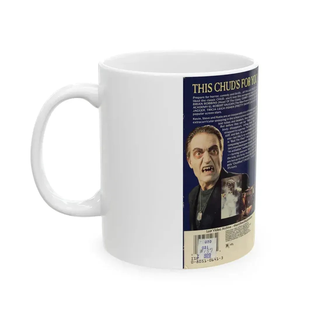 CHUD 2 (VHS COVER) - White Coffee Mug - Go Mug Yourself