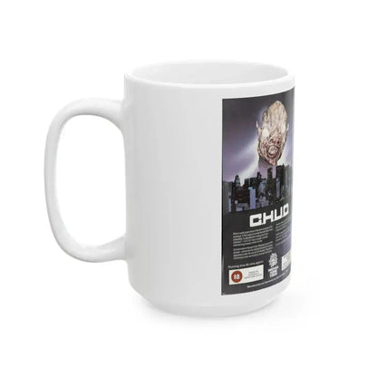 CHUD MEDUSA HOME VIDEO HORROR (VHS COVER) - White Coffee Mug - Go Mug Yourself