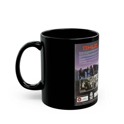 CHUD MEDUSA HOME VIDEO (VHS COVER) - Black Coffee Mug-Go Mug Yourself