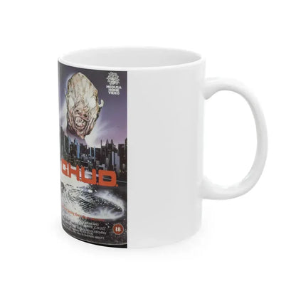 CHUD MEDUSA HOME VIDEO (VHS COVER) - White Coffee Mug - Go Mug Yourself