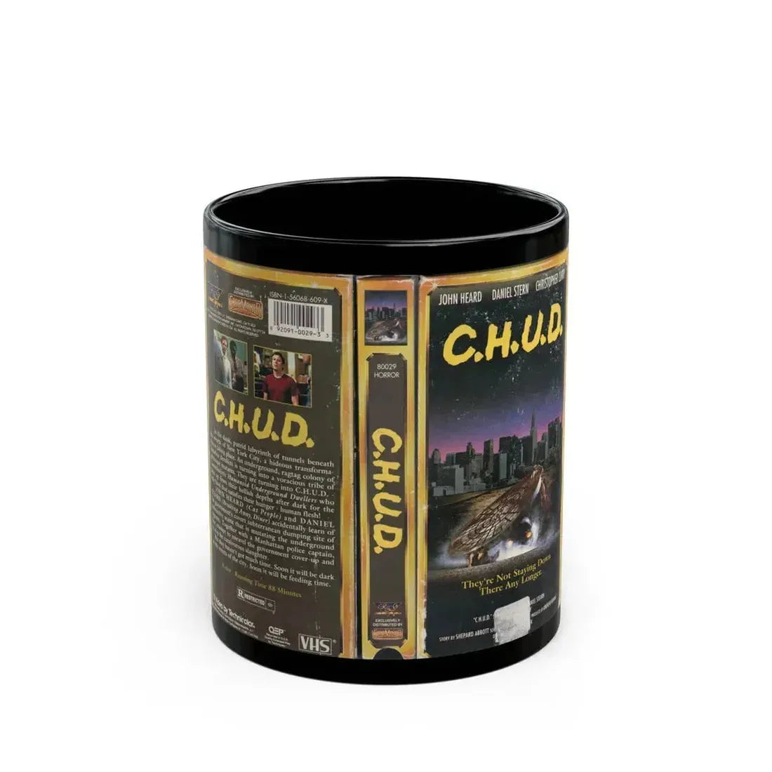 CHUD (VHS COVER) - Black Coffee Mug 11oz - Go Mug Yourself