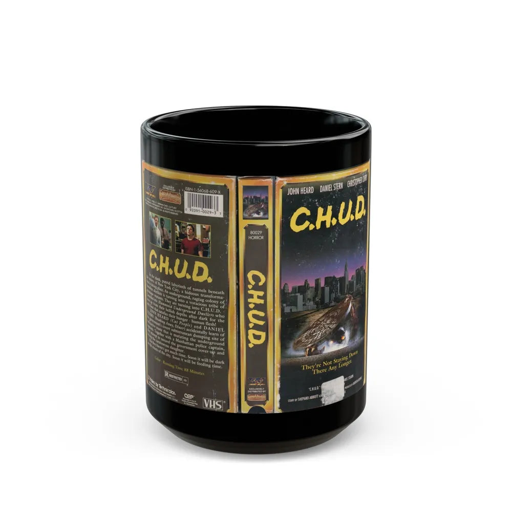 CHUD (VHS COVER) - Black Coffee Mug-15oz-Go Mug Yourself