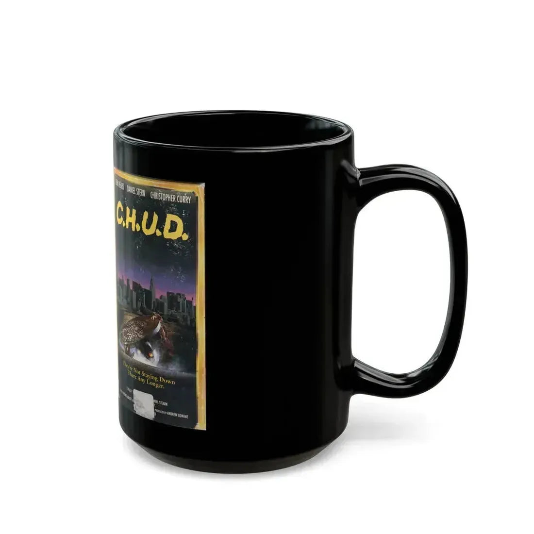 CHUD (VHS COVER) - Black Coffee Mug - Go Mug Yourself