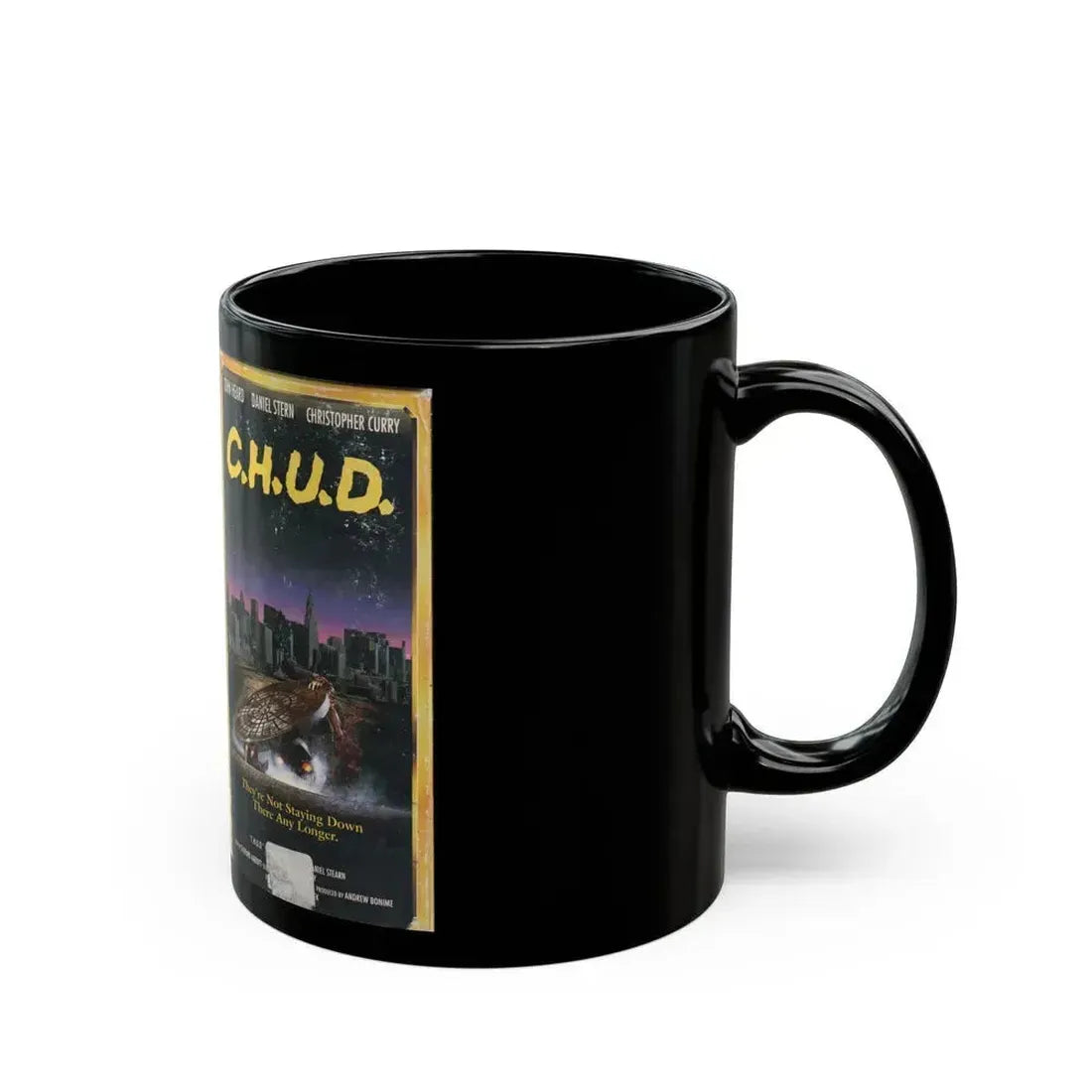 CHUD (VHS COVER) - Black Coffee Mug - Go Mug Yourself
