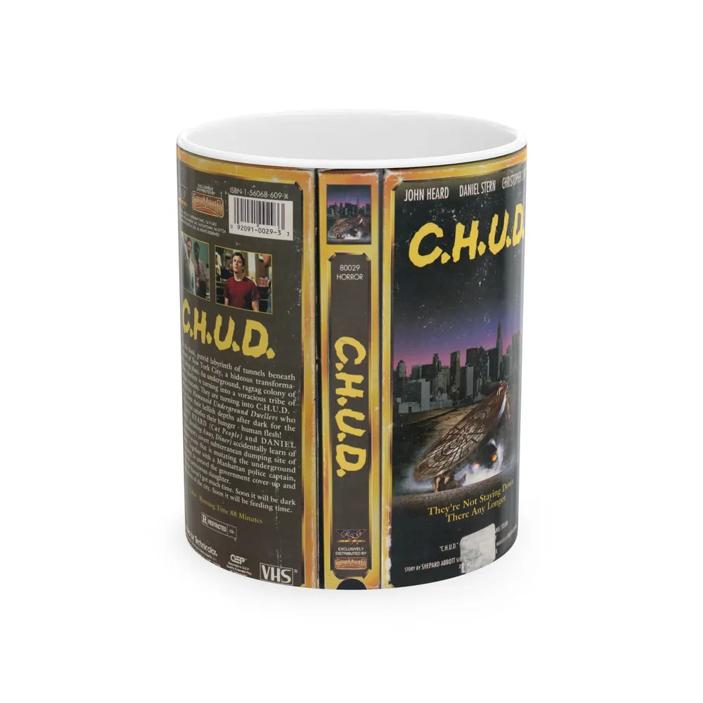 CHUD (VHS COVER) - White Coffee Mug-11oz-Go Mug Yourself