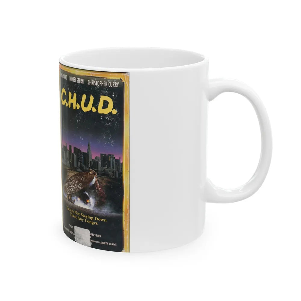 CHUD (VHS COVER) - White Coffee Mug-Go Mug Yourself