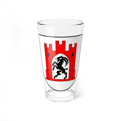 Chur wappen (Switzerland) (Coat of Arms) Pint Glass 16oz 16oz - Go Mug Yourself