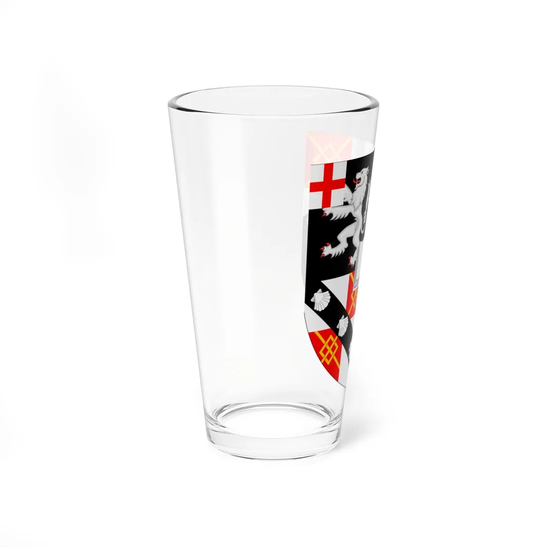 Churchill College Cambridge arms (England) (Coat of Arms) Pint Glass 16oz - Go Mug Yourself