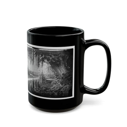 Churchyard With Graves (U.S. Civil War) Black Coffee Mug-Go Mug Yourself