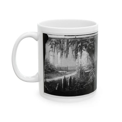 Churchyard With Graves (U.S. Civil War) White Coffee Mug-Go Mug Yourself